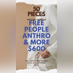 50 PC FREE PEOPLE ANTHRO AND MORE BRANDS ALL SIZES